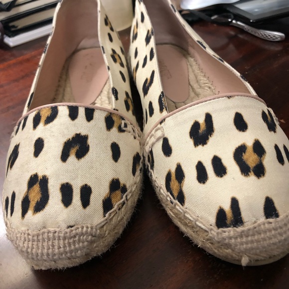 Giambattista Valli Espadrilles Ocelot Print Slip-on Flats Almost New Sz.38 - Picture 4 of 9